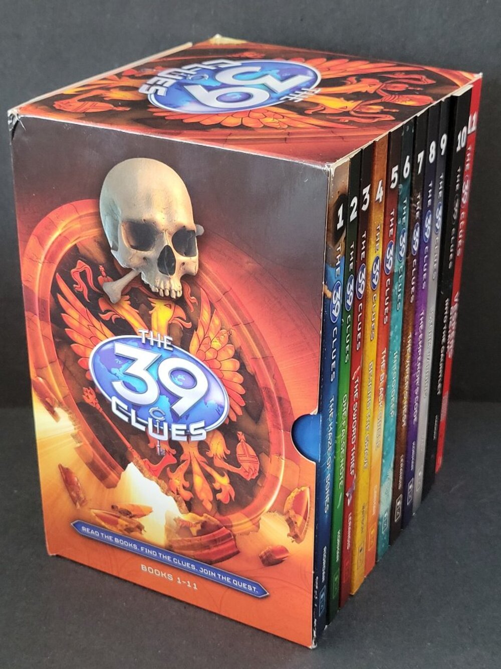 THE 39 CLUES COMPLETE BOXED SET 1-11 YOUNG ADULT ARC SERIES LIKE NEW COND.